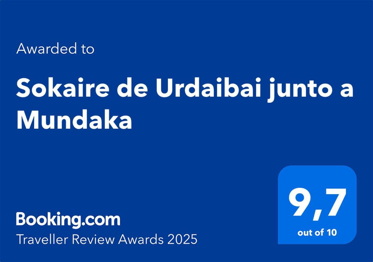 Sokaire De Urdaibai Junto A Mundaka Apartment Sukarrieta ภายนอก รูปภาพ